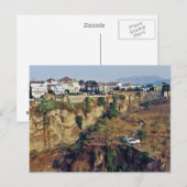 Die Klippen von Ronda, Spanien Postkarte (Vorne/Hinten)