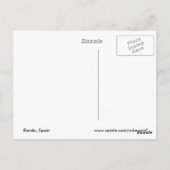 Die Klippen von Ronda, Spanien Postkarte (Rückseite)