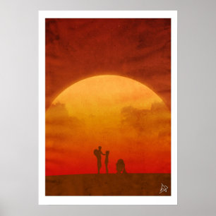 Die Klonkriege Minimalist Poster