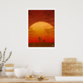 Die Klonkriege Minimalist Poster (Küche)