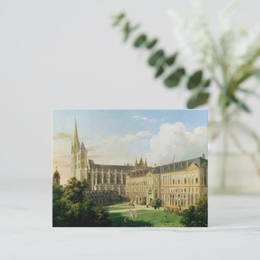 Die Klosterkirche Saint-Denis Postkarte (Stehend Vorderseite)