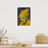 DIE KLOWN IST EIN LADY POSTER (Küche)