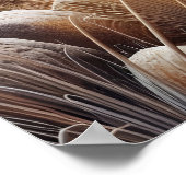 Die kluckende Gemeinde auf der Wiese Poster (Ecke)