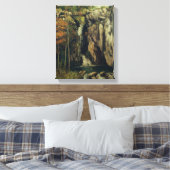 Die Kluft bei Conches, 1864 Leinwanddruck (Insitu (Schlafzimmer))