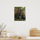 Die Kluft bei Conches, 1864 Poster (Küche)