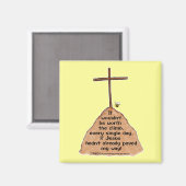 Die Kluft Magnet (Vorderseite/Rückseite)