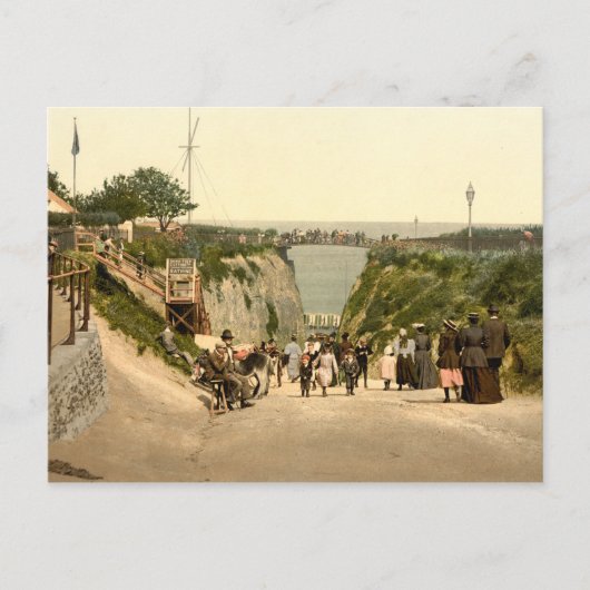 Die Kluft, Margate, Kent, England Postkarte (Vorderseite)