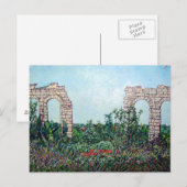 Die Kluft Postkarte (Vorne/Hinten)