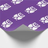 Die kluge Eule Geschenkpapier (Ecke)