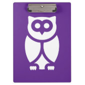 Die kluge Eule Klemmbrett (Vorderseite)