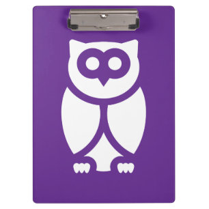 Die kluge Eule Klemmbrett