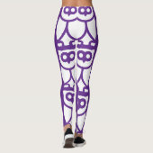 Die kluge Eule Leggings (Rückseite)