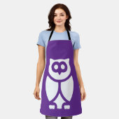 Die kluge Eule Schürze (Getragen)