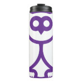 Die kluge Eule Thermosbecher (Vorderseite)