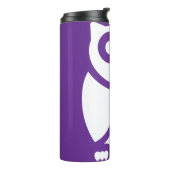 Die kluge Eule Thermosbecher (Nach links gedreht)