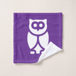 Die kluge Eule Waschlappen