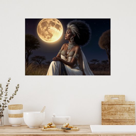 Die kluge Frau Poster (Küche)