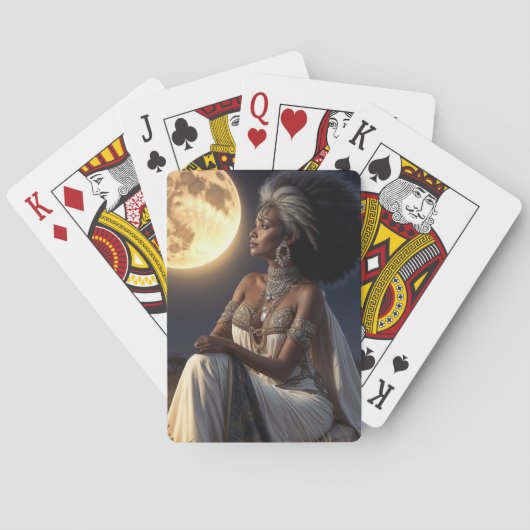 Die kluge Frau Spielkarten (Rückseite)