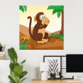 Die klugen Affen sprechen 1/3 Poster (Heimbüro)