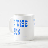 DIE KLUGEN GESCHENKE DES SOHN-T KAFFEETASSE (Vorderseite Links)