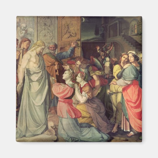 Die klugen und dummen Jungfrauen Magnet (Vorne)