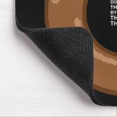 Die Klugheit des Krapfens Mousepad (Ecke)