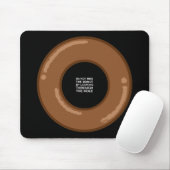 Die Klugheit des Krapfens Mousepad (Mit Mouse)