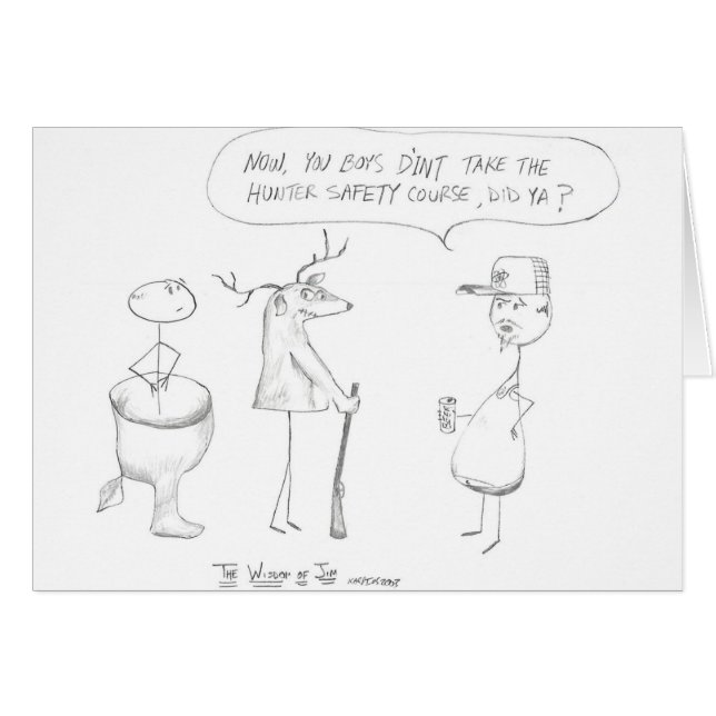 Die Klugheit von Jim:  Jäger-Sicherheit (Vorderseite (Horizontal))