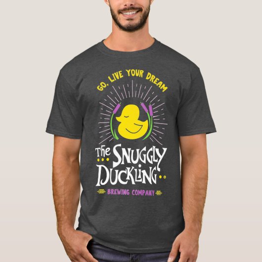 Die knackige Duckling Brauerei für Männer T-Shirt (Vorderseite)