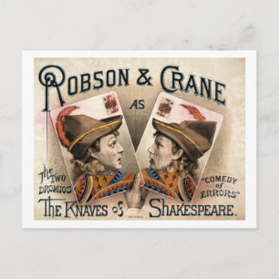 Die Knaven von Shakespeare Postkarte
