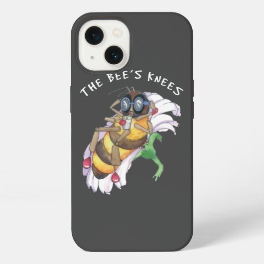 Die Knie der Biene iPhone Hülle (Rückseite)