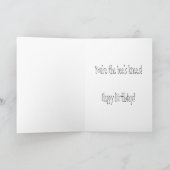 Die Knie der Biene Karte (Innenseite)