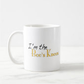 Die Knie der Bienen Kaffeetasse (Links)