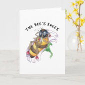 Die Knie-Karte Karte (Gelbe Blume)