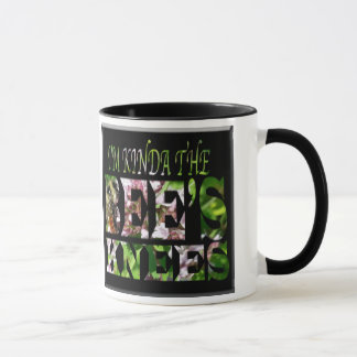 Die Knie-Schwarzes der Biene 11 Unze-Wecker-Tasse Tasse