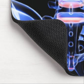 Die Knochen des unteren Rückens Mousepad (Ecke)