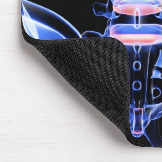Die Knochen des unteren Rückens Mousepad (Ecke)