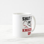 Die Knuckle-Boxbox muss aufgeschlossen oder geknac Kaffeetasse (VorderseiteRechts)