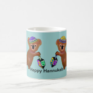 Die Koala Dreidel Spiel-Tassen Kaffeetasse