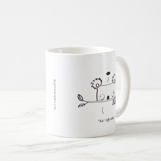 Die Koala-Kaffee-Tasse Kaffeetasse (VorderseiteRechts)
