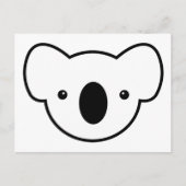 Die Koala Postkarte (Vorderseite)
