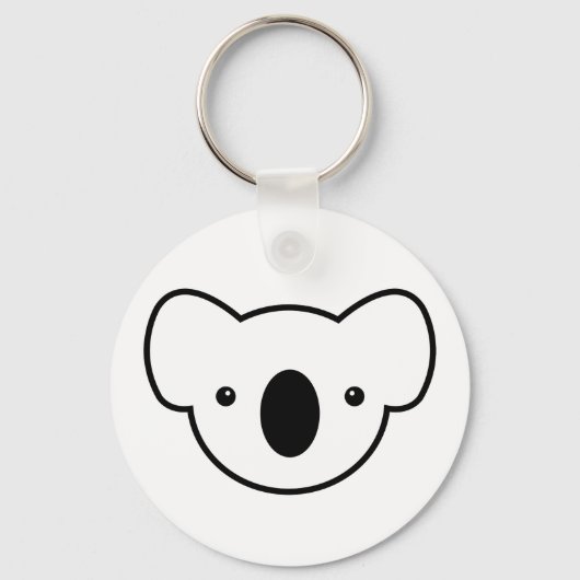 Die Koala Schlüsselanhänger (Vorderseite)