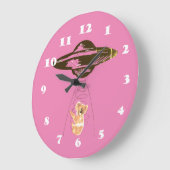 Die Koalaentführung Große Wanduhr (Winkel)