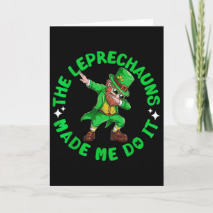 Die Kobolde haben mich dazu gebracht St. Patricks  Karte