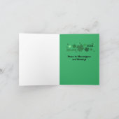 Die Kobolden haben mich dazu gebracht, es zu tun g Karte (Innenseite)