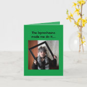 Die Kobolden haben mich dazu gebracht, es zu tun g Karte (Gelbe Blume)