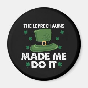 Die Kobolden haben mich zum St. Patricks Day gemac Magnet