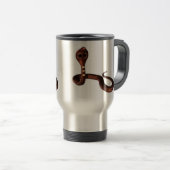 Die Kobra, tödliche Schlange Reisebecher (VorderseiteRechts)