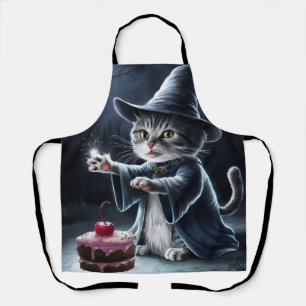 Die Koch Katze und der Zauberkuchen. Schürze