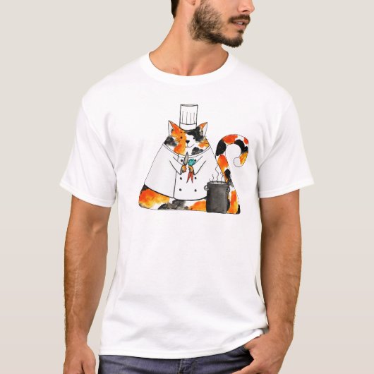 Die Kochs-Hauch-Katze T-Shirt (Vorderseite)